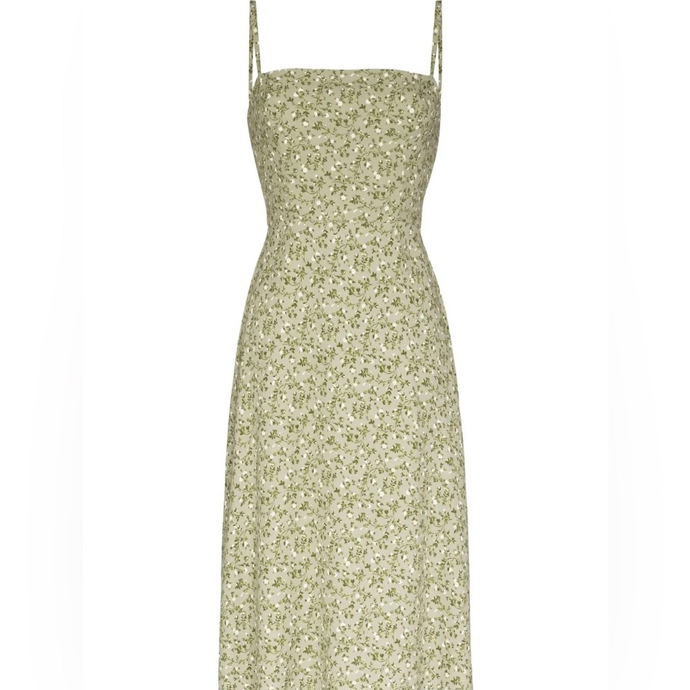 Reformation Afternoon Midi Dress - Juniper